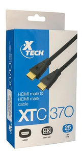 CABLE HDMI 7,6m 25 pies m/m XTC370 XTECH