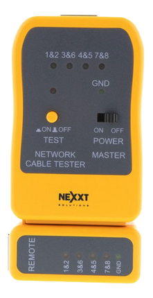TESTER  PARA CABLE RJ45 NEXXT