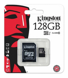 Micro SD 128GB micSDXC  100R A1 C10 Card    KINGSTON