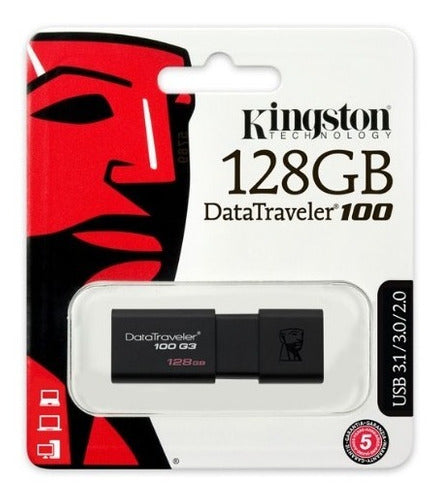 MEMORIA FLASH USB DT100G3  128GB KINGSTON DT100G3/128GB