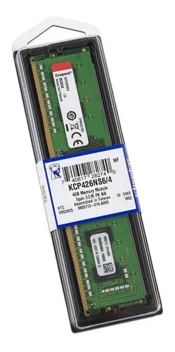 Memoria Ram 4GB DDR4 CL19 2666MHz KCP426NS6/4 CH515KNG52 Kingston  