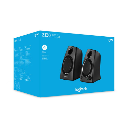 Parlantes Z130 2.0 5 Watts RMS 3.5mm  LOGITECH