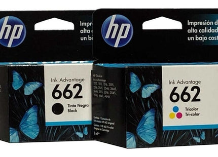 Cartucho de tinta 662 original HP