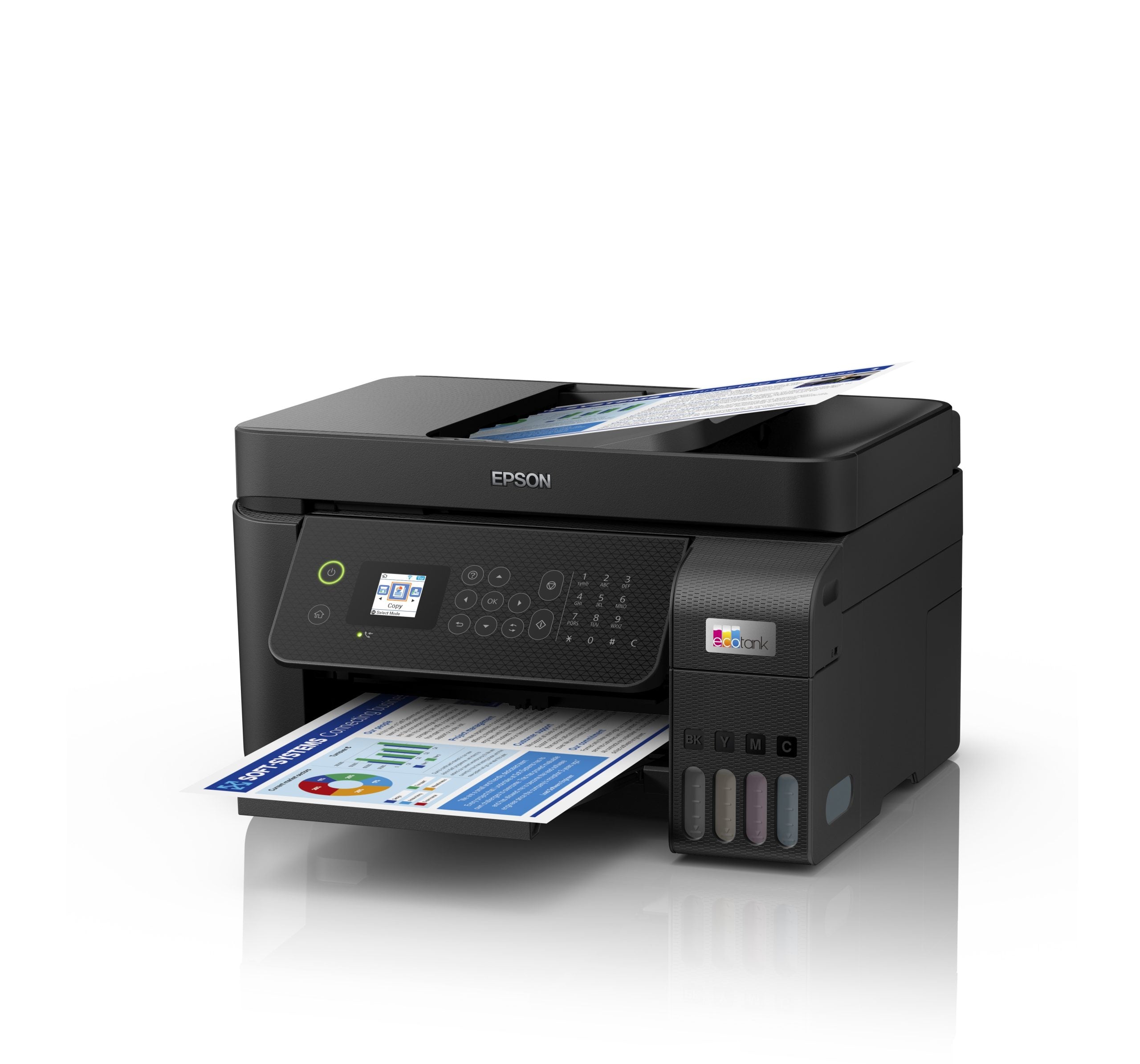 Image of Impresora multifuncional 4 en 1 Epson EcoTank L5290 Wi Fi Ethernet