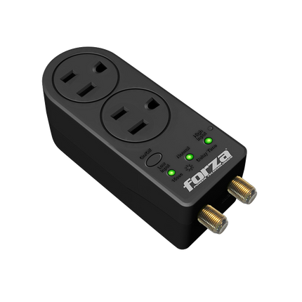 Regulador Automático FVP0200C 1800W 120V 2 TOMAS 1 COAXIAL FORZA