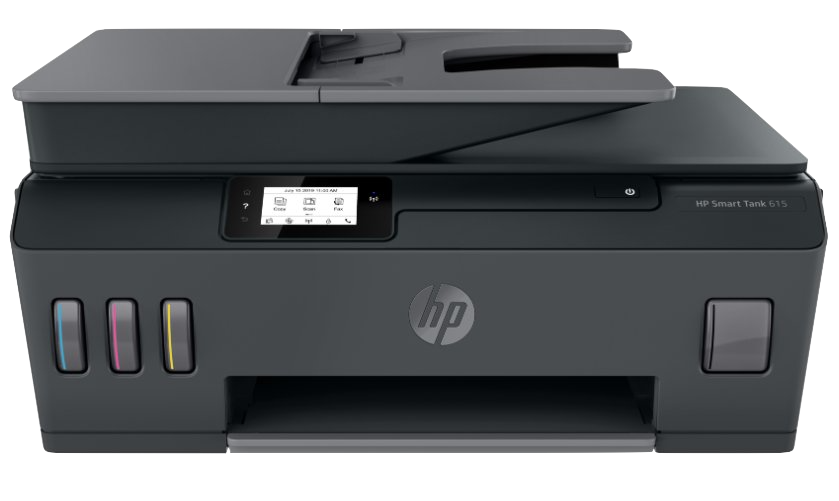 IMPRESORA TODO EN UNO SMART TANK 615 AIO WLS P/C/S/F 11/5PPM WIFI BLUETOOTH  HP