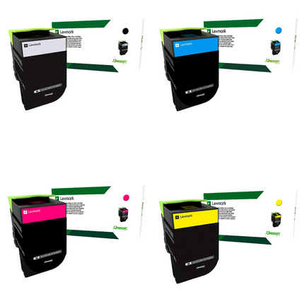 Tóner 808XK para Lexmark CX510