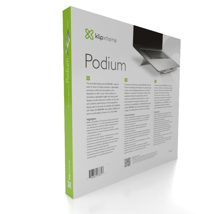 Notebook stand Aluminum 15.6" Klip Xtreme KAS-001