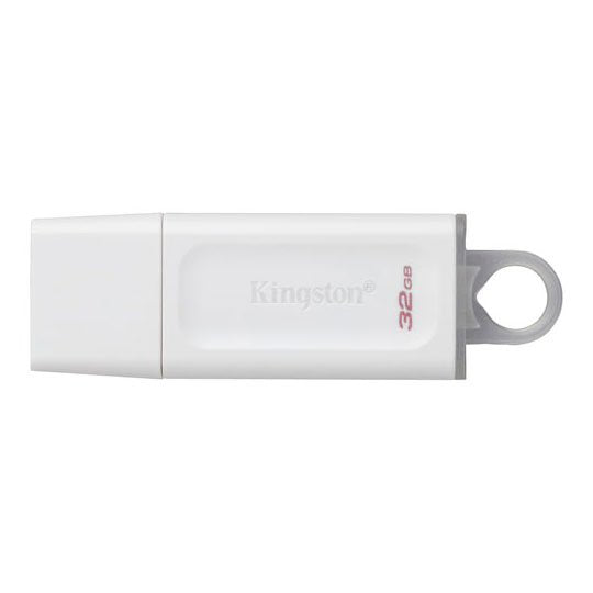 Memoria Flash 32GB USB3.2 Gen 1 Exodia White Translucent Ring  Kingston