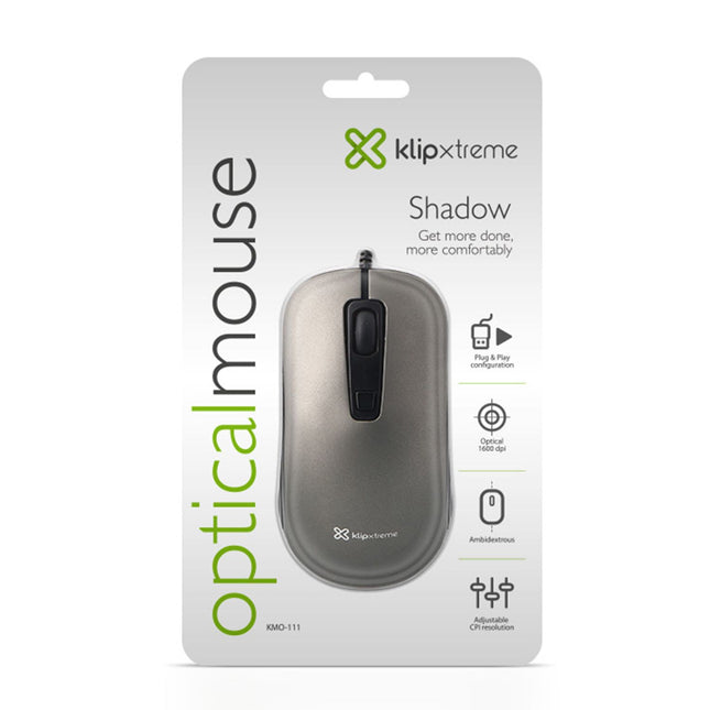 Ratón MKMO111 USB 1600dpi   KLIP XTREME