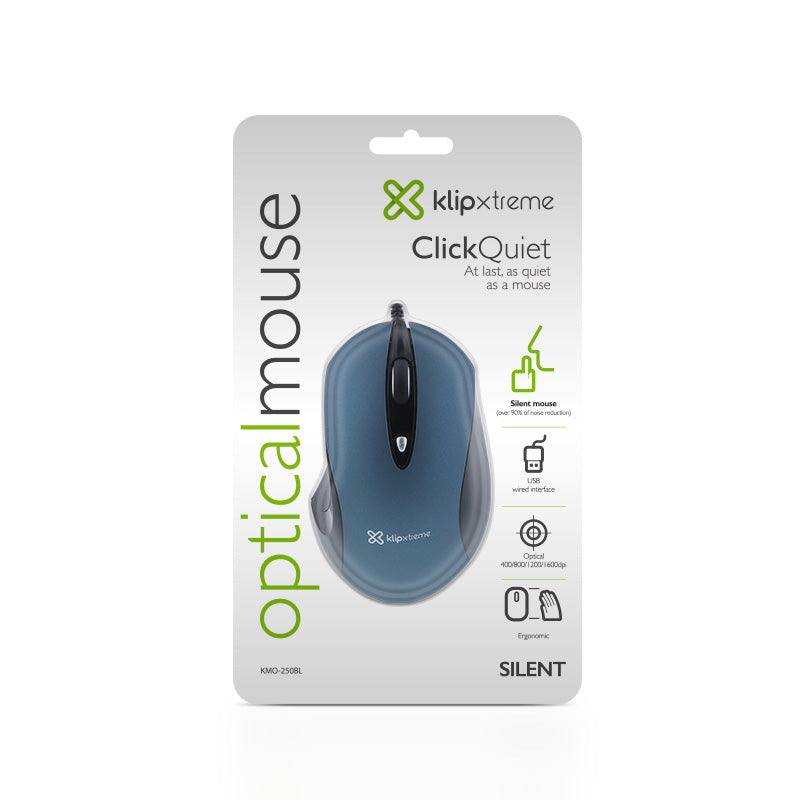 Ratón KMO250BL Silent  Klip Xtreme