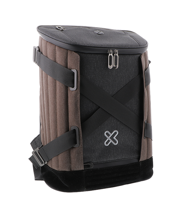 Mochila Gray / Mocha Brown para Computador Portátil hasta 15,6"