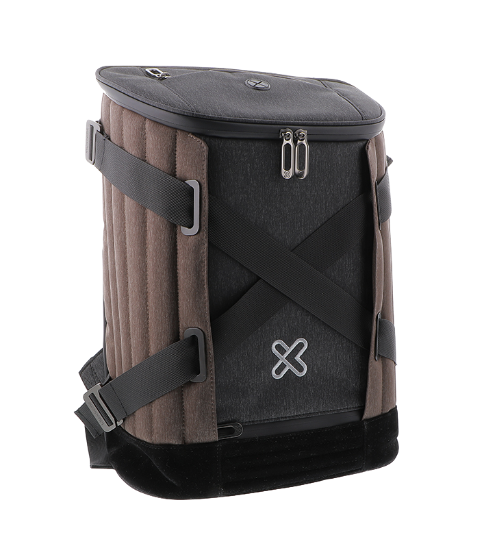 Mochila Gray / Mocha Brown para Computador Portátil hasta 15,6"