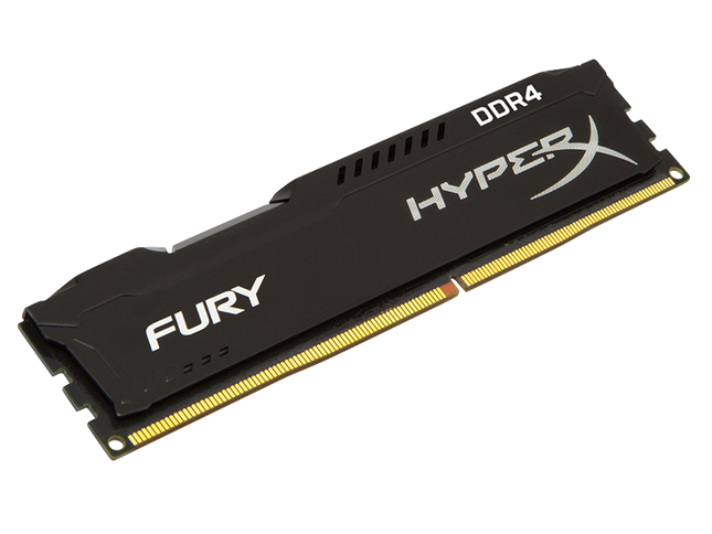 Memoria Ram 4GB 2666MHz 288 espigas DDR4 CL16 DIMM Black HYPERX HX426C16FB3/4 Kingston