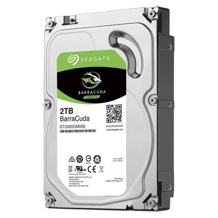 Disco Duro Interno 3,5” Barracuda ST2000DM008 2TB 256mb 7200rpm SATA3 Seagate