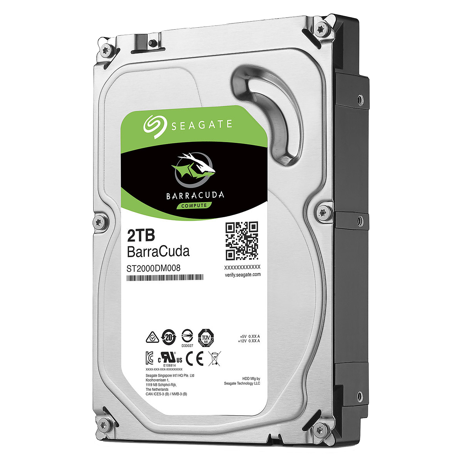 Image of Disco Duro Interno 3,5” Barracuda ST2000DM008 2TB 256mb 7200rpm SATA3 Seagate