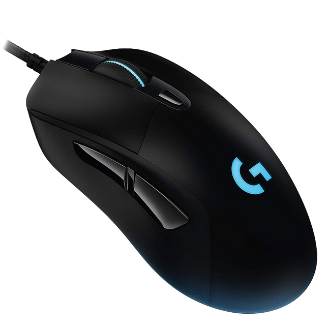 MOUSE GAMING G403 BLACK SENSOR HERO 16K RGB LIGHTSYNC G-HUB AJUSTE DE PESO LOGITECH