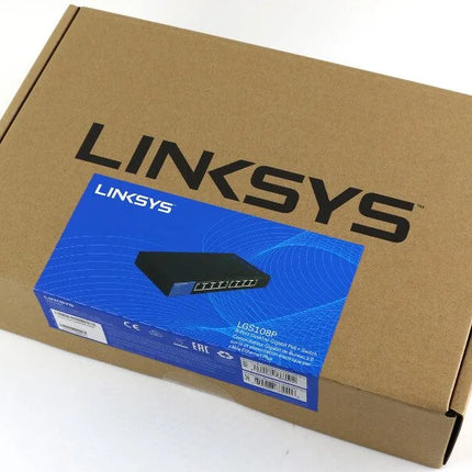 Switch 8 puertos Linksys LGS108P 4Gigabit + 4POE Sin gestionar