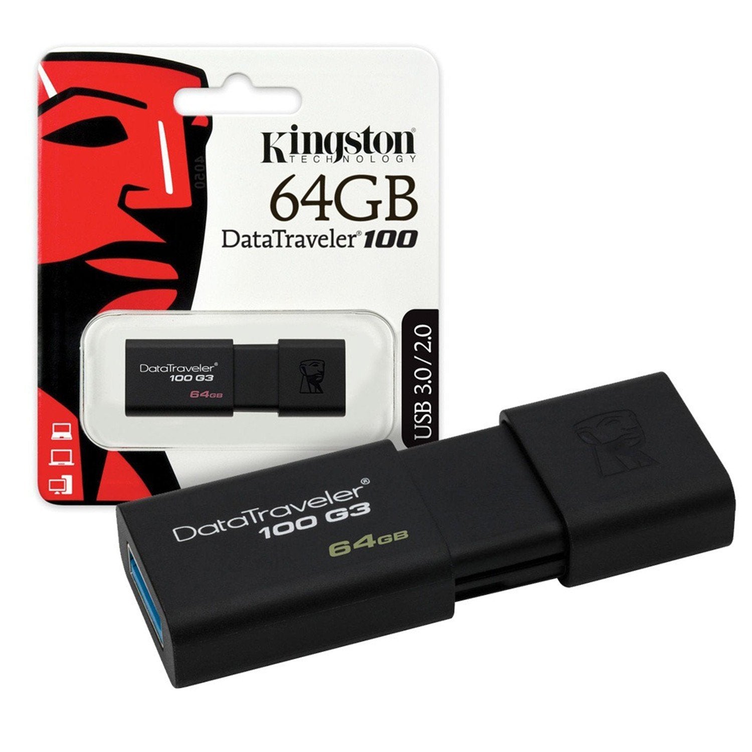 Memoria Flash USB DT100G3  64GB KINGSTON DT100G3/64GB
