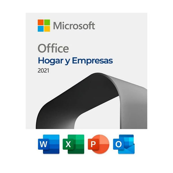 Microsoft HOGAR Y EMPRESAS 2021 (Compra Única) Compatible con PC ó MAC