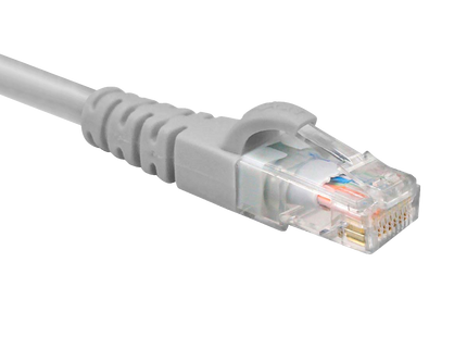 Cable Patch Cord Cat5e (3pies- 0,91m.) BL GRIS Nexxt AB360NXT01