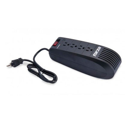 Regulador Automático FVR-1001 RJ45 500W 4 salidas FORZA
