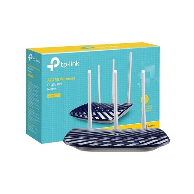 ROUTER INALAMBRICO DE BANDA DUAL AC750 ARCHER C20