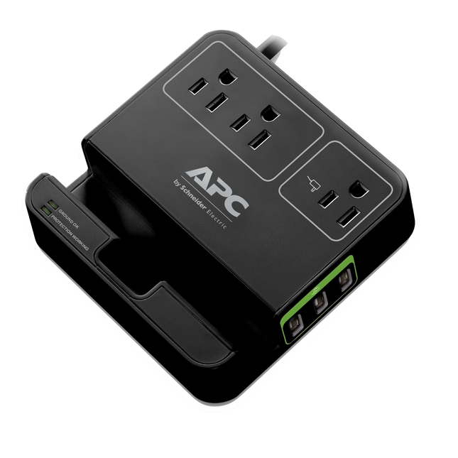 Regulador Eléctrico 1440 watts Essential Surgearrest P3U3B APC