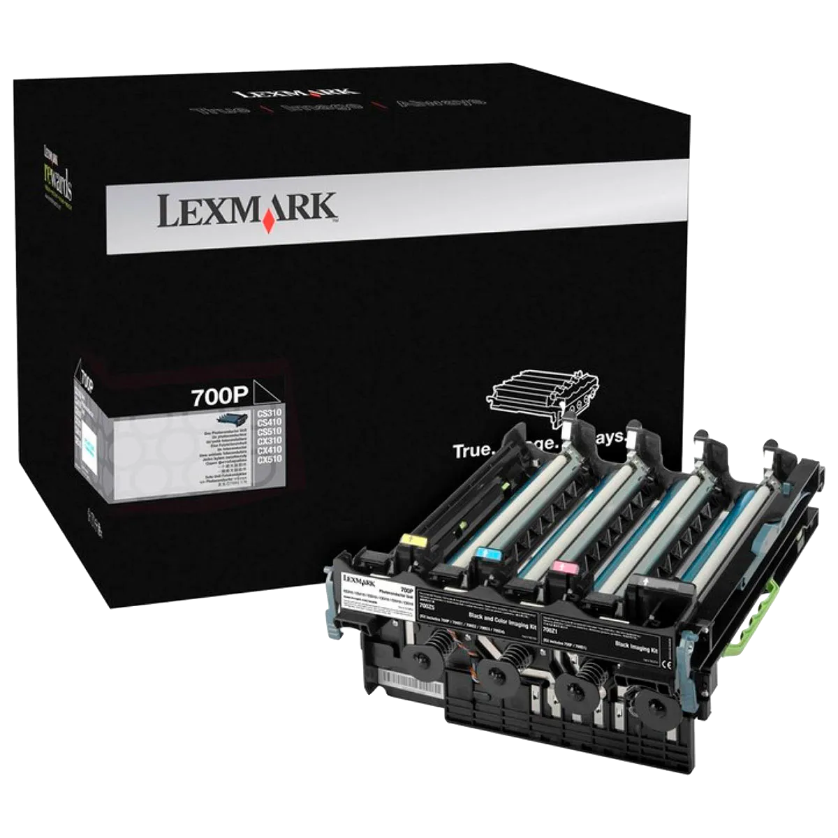 Kit del fotoconductor 70C0P00 de 40 mil páginas paquete de 4 Lexmark
