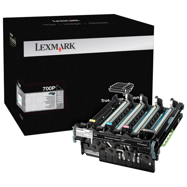 Kit del fotoconductor 70C0P00 de 40 mil páginas paquete de 4 Lexmark