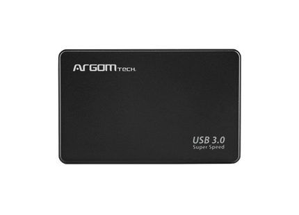 Adaptador ENCLOSURE 2.5Inc. SATA USB 3.0 Black  ARGOM