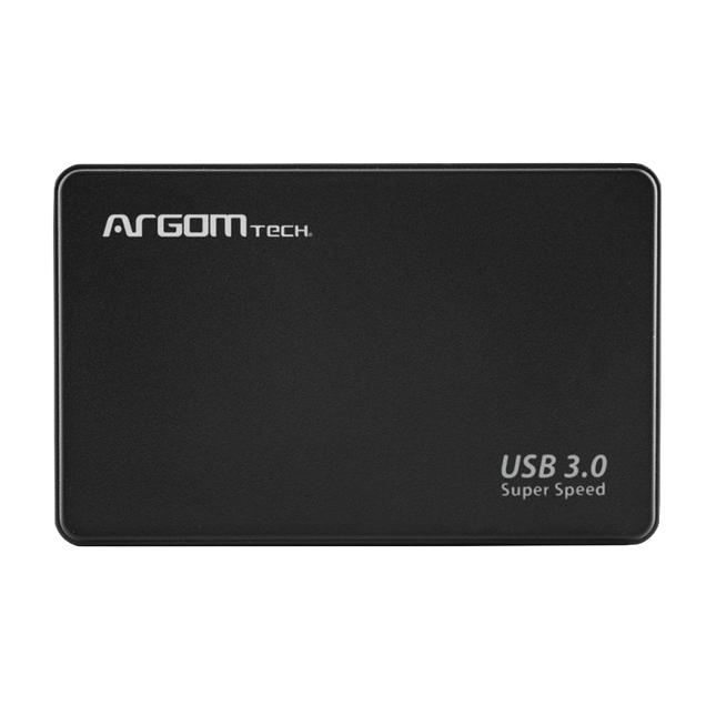 Adaptador ENCLOSURE 2.5Inc. SATA USB 3.0 Black  ARGOM