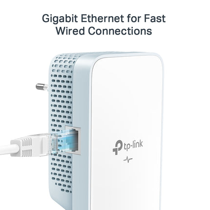 Adaptador Kit de Wi-Fi AV1000 Gigabit Powerline ac (Internet en tu red Eléctrica)