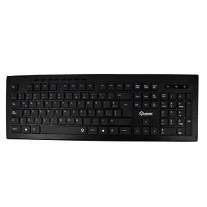 Teclado USB QK-440 Black QUASAD