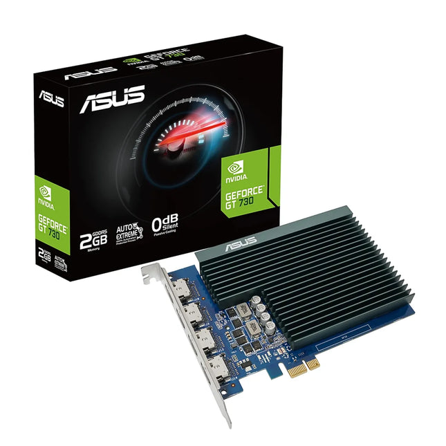 Tarjeta de video ASUS GeForce GT-730 2GB GDDR5 64bit 4HDMI PCI exp. 2.0