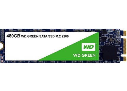 SSD M.2 SATA Green 480 GB Interno SATA 3D WDS480G2G0B  WESTERN DIGIGITAL   
