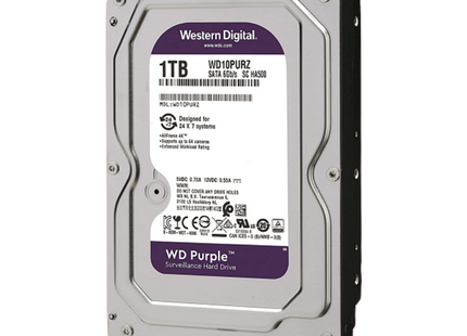 DISCO DURO INTERNO 3.5” D/S Purple WD10PURZ 1TB WESTERN DIGITAL