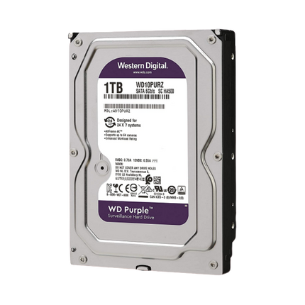 DISCO DURO INTERNO 3.5” D/S Purple WD10PURZ 1TB WESTERN DIGITAL