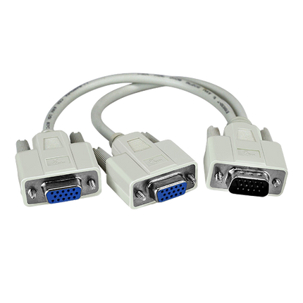 ADAPTADOR  VGA cable - VGA (Male) Spliter XTC-325 XTECH