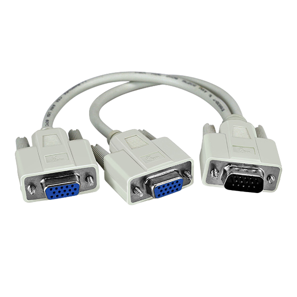 ADAPTADOR  VGA cable - VGA (Male) Spliter XTC-325 XTECH