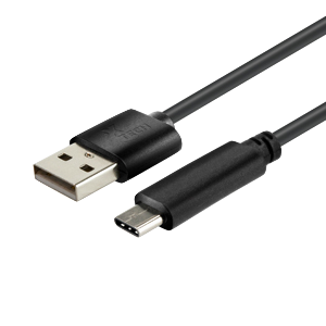 Cable con conector  XTC-510 USB-C (M) reversible a USB (M) XTECH