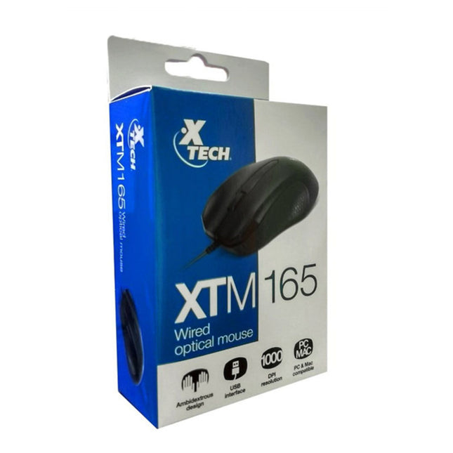 Ratón Cableado XTM165   Xtech
