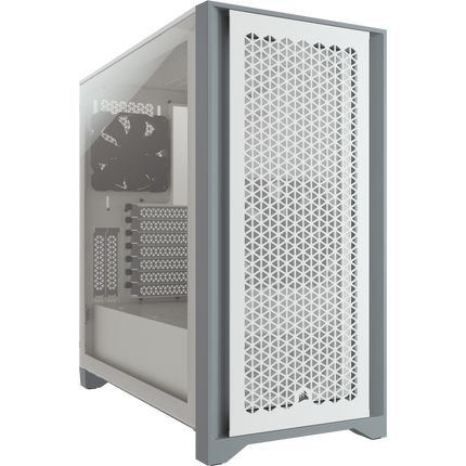 Chasis ATX semitorre con cristal templado 4000D AIRFLOW, blanco CC-9011201-WW