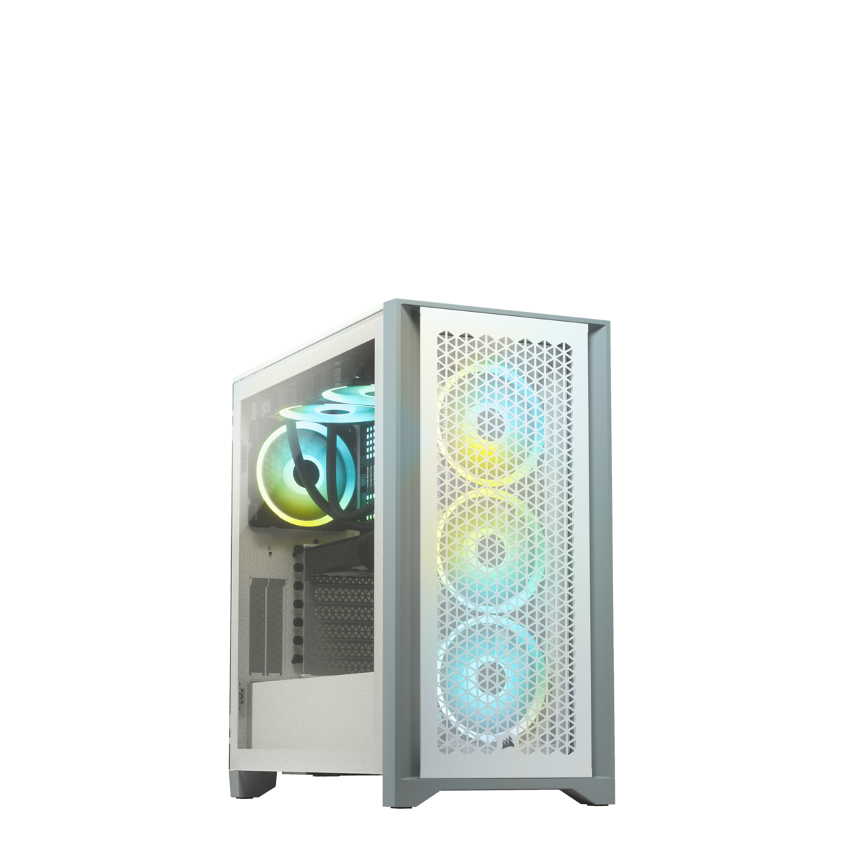 Chasis ATX semitorre con cristal templado 4000D AIRFLOW, blanco CC-9011201-WW