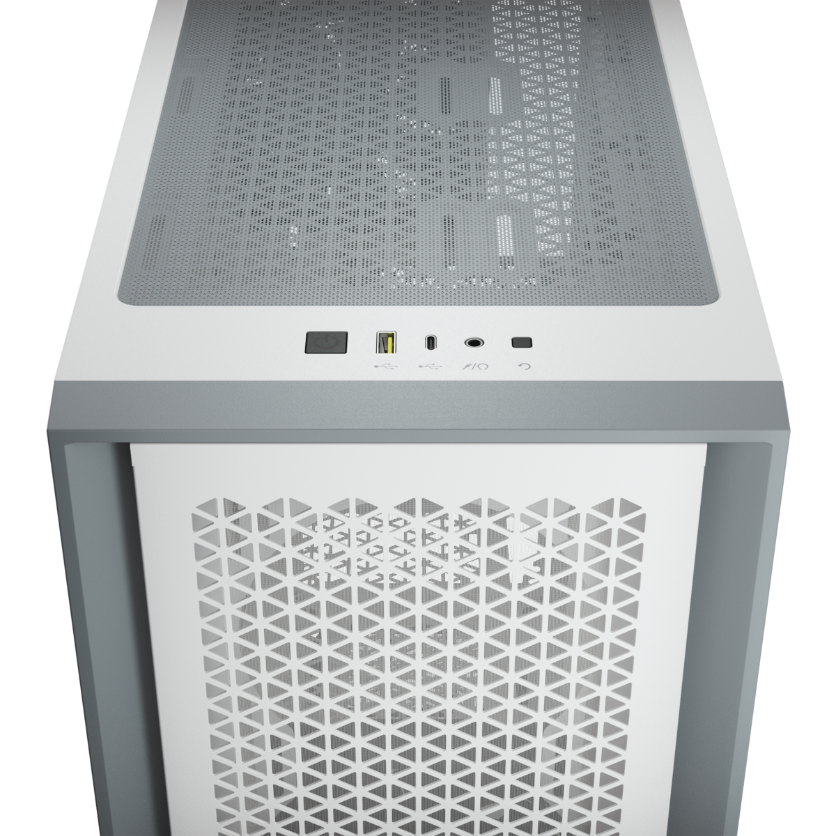 Image of Chasis ATX semitorre con cristal templado 4000D AIRFLOW, blanco CC-9011201-WW