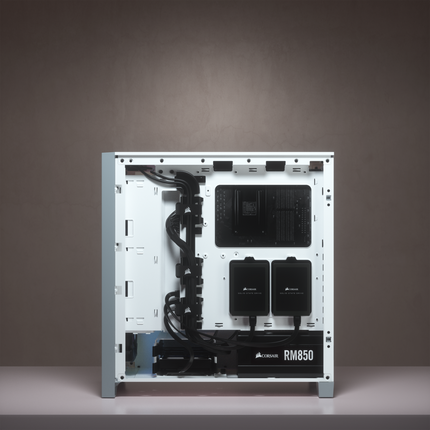 Chasis ATX semitorre con cristal templado 4000D, blanco CC-9011199-WW