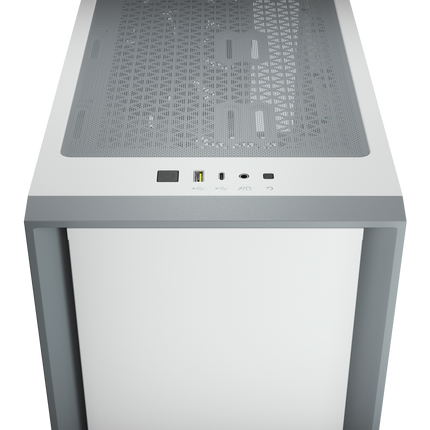 Chasis ATX semitorre con cristal templado 4000D, blanco CC-9011199-WW