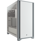 Chasis ATX semitorre con cristal templado 4000D, blanco CC-9011199-WW