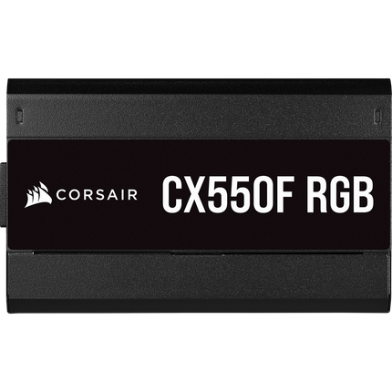 FUENTE DE PODER CORSAIR CX550F RGB 550W CX SERIES 80 PLUS BRONZE Modular