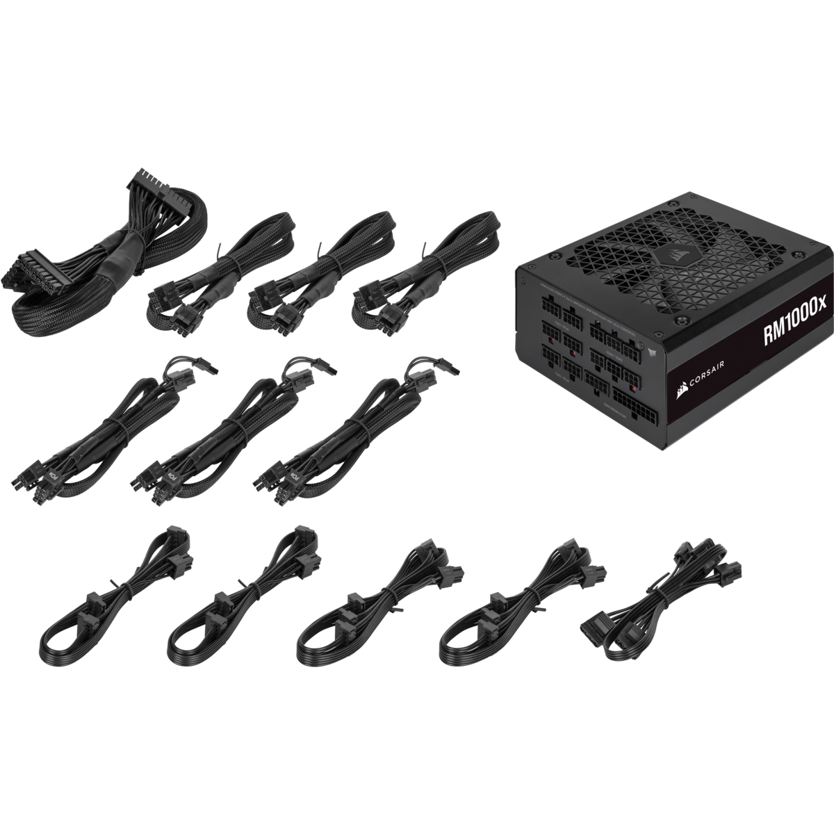 Fuente de alimentación RMx Series RM1000x: ATX de 1000 vatios modular 100% certificación 80 PLUS Gold